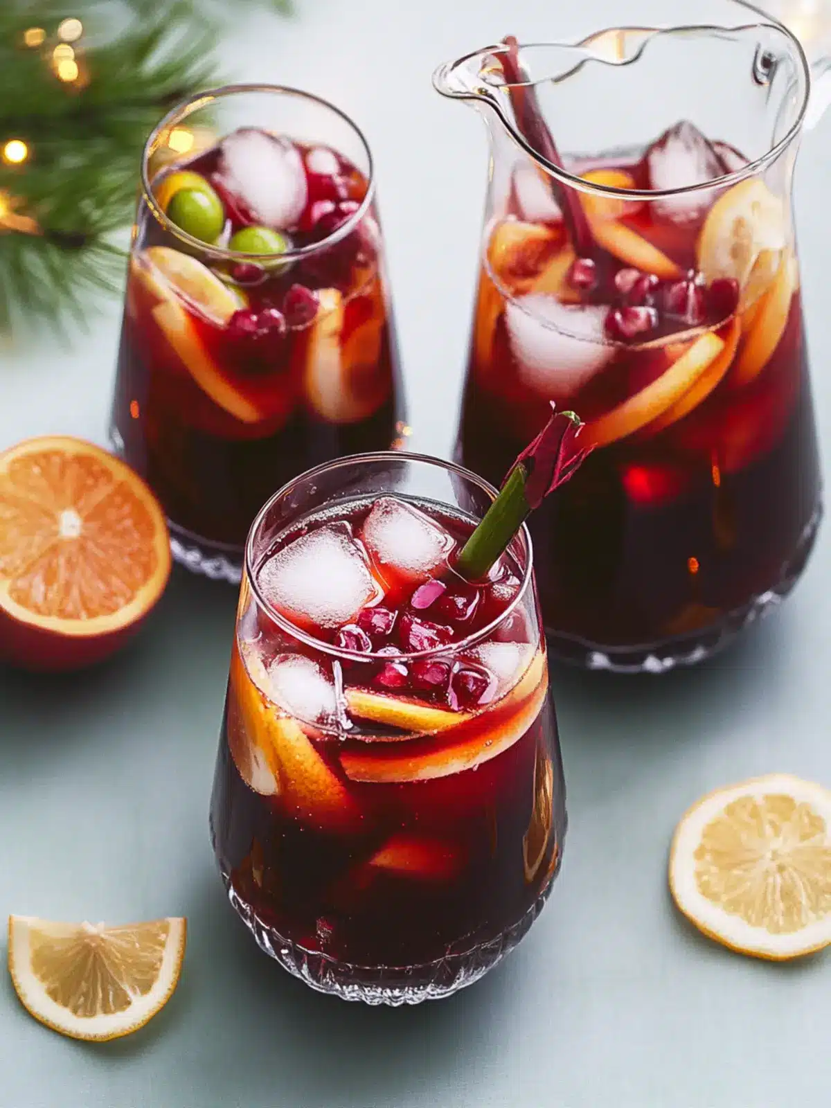 Delicious Winter Sangria: Your Perfect Make-Ahead Holiday Drink 4 Winter Sangria