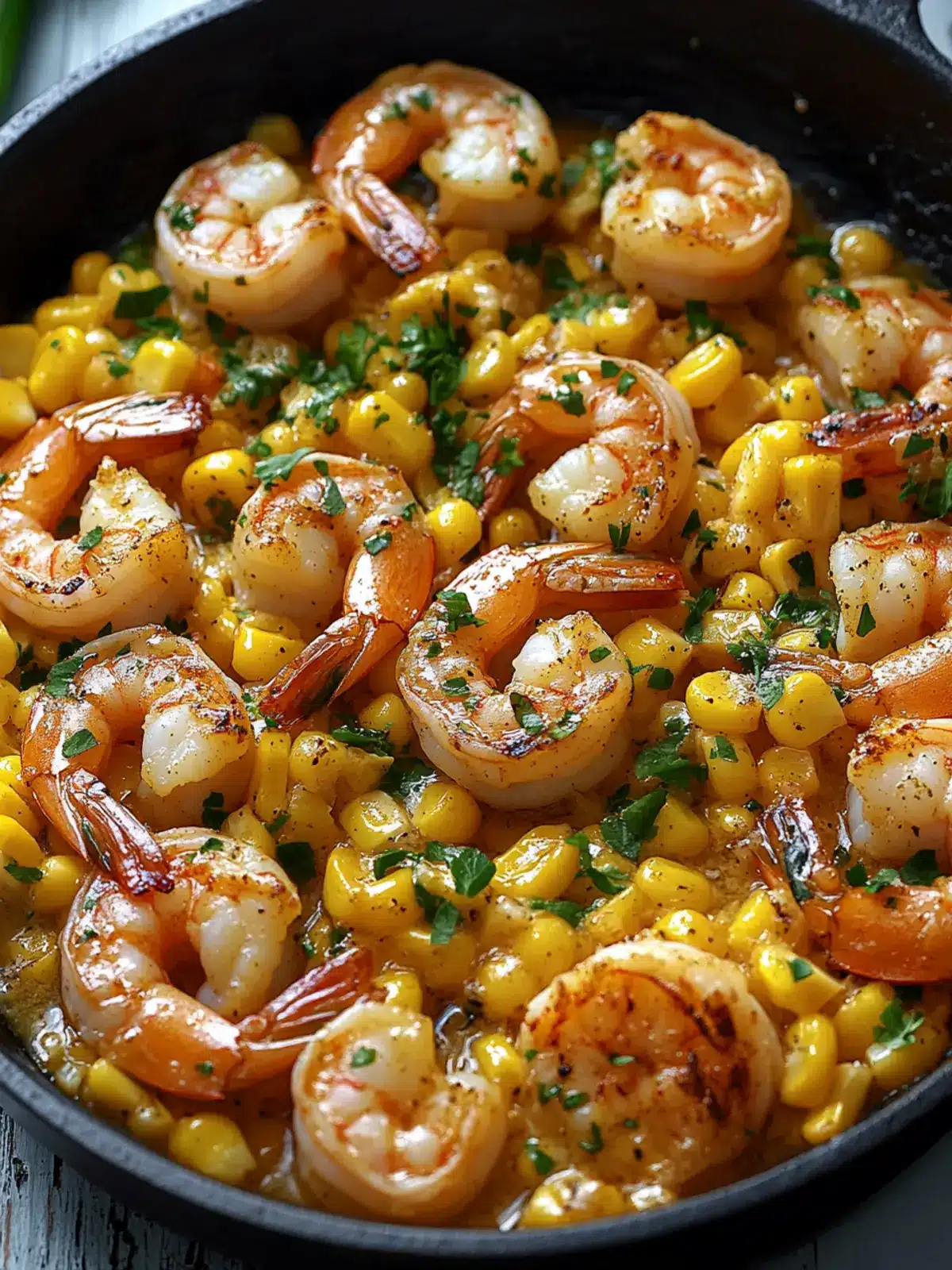 Garlic Butter Shrimp & Corn Skillet for Easy Weeknight Joy 3 Garlic Butter Shrimp & Corn Skillet