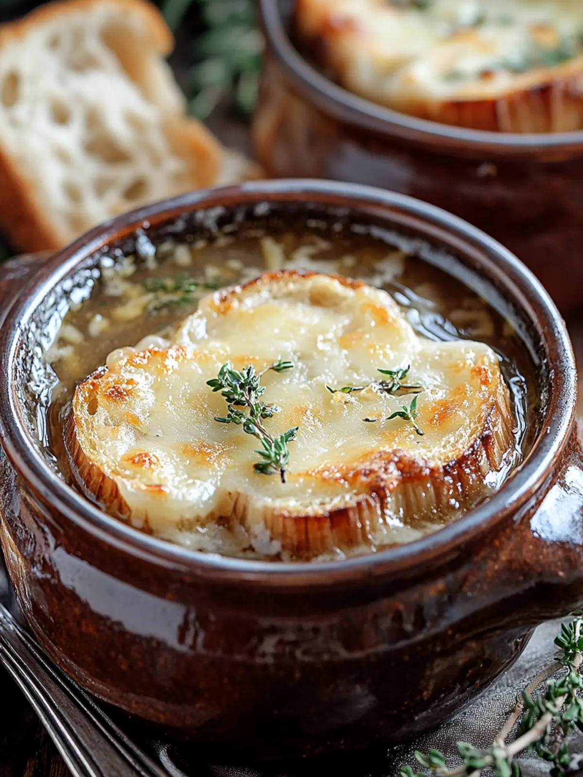 Cozy Up with Italian Onion Soup with Fontina Bliss 3 Italian Onion Soup with Fontina