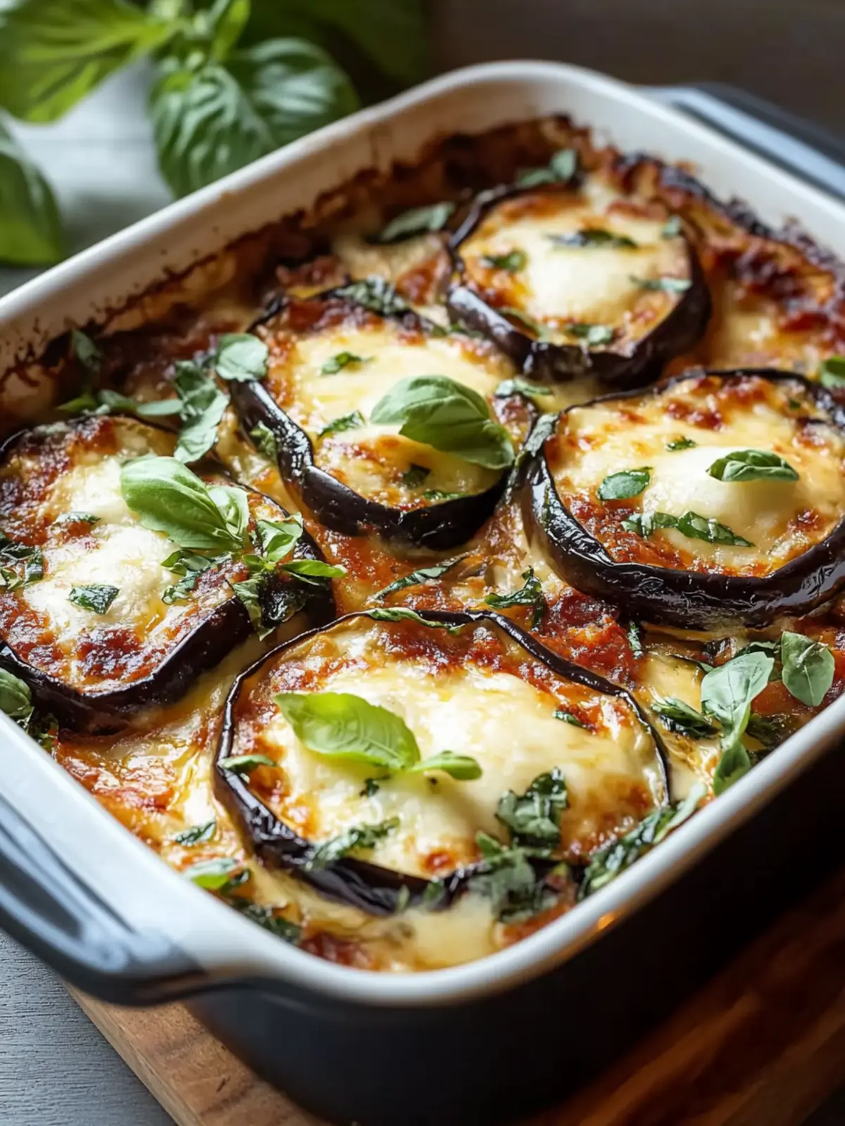 Creamy Eggplant Gratin with Mozzarella for Cozy Nights 3 Creamy Eggplant Gratin with Mozzarella
