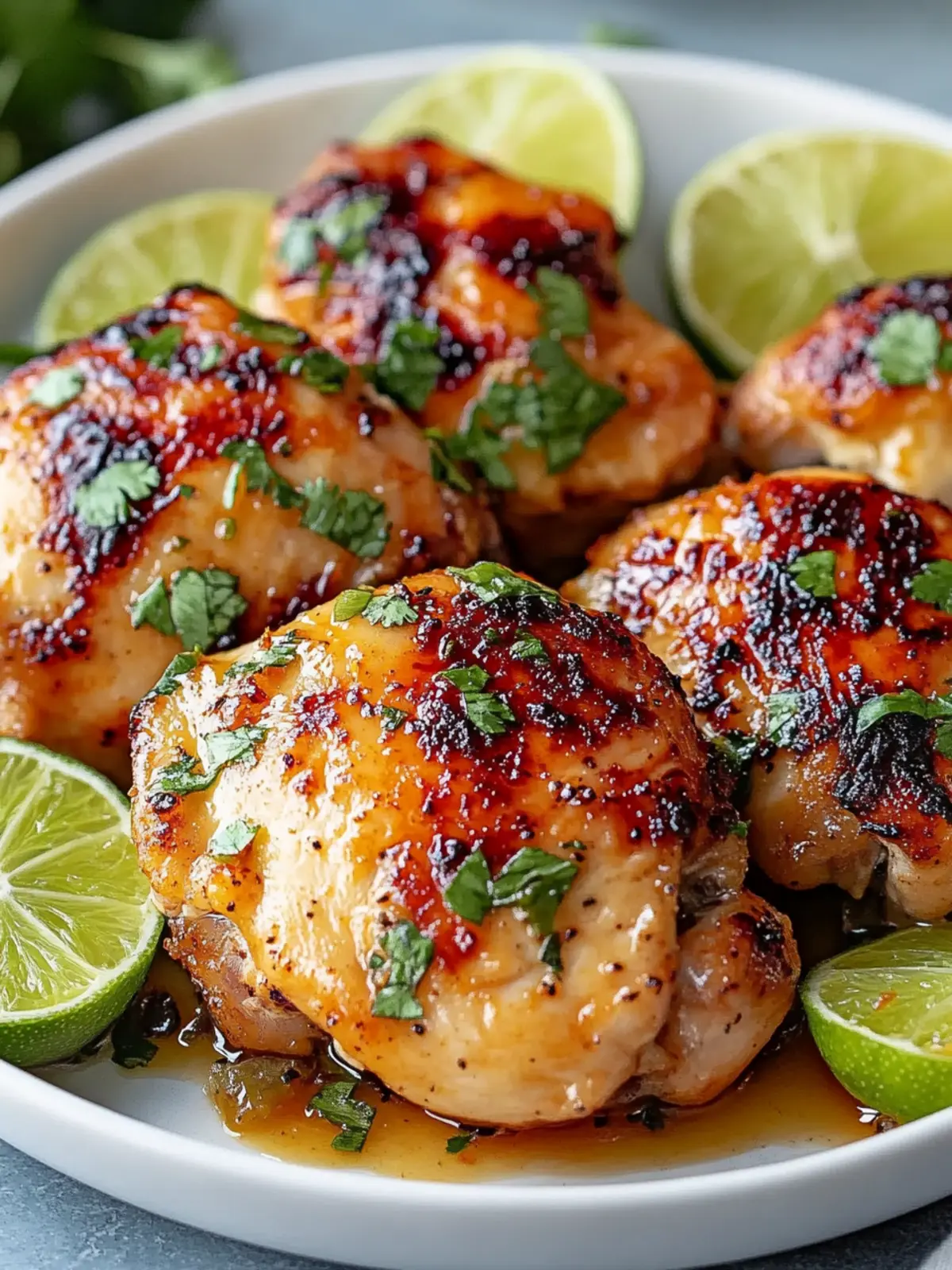 Sweet Heat Lime Chicken Thighs for a Zesty Dinner Delight 2 Sweet Heat Lime Chicken Thighs