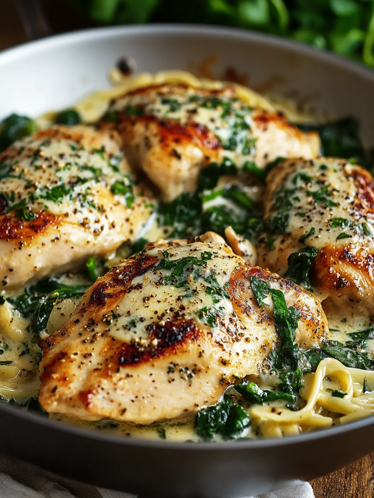 Savor Homemade Chicken Florentine Style in Just 25 Minutes 3 Chicken Florentine Style