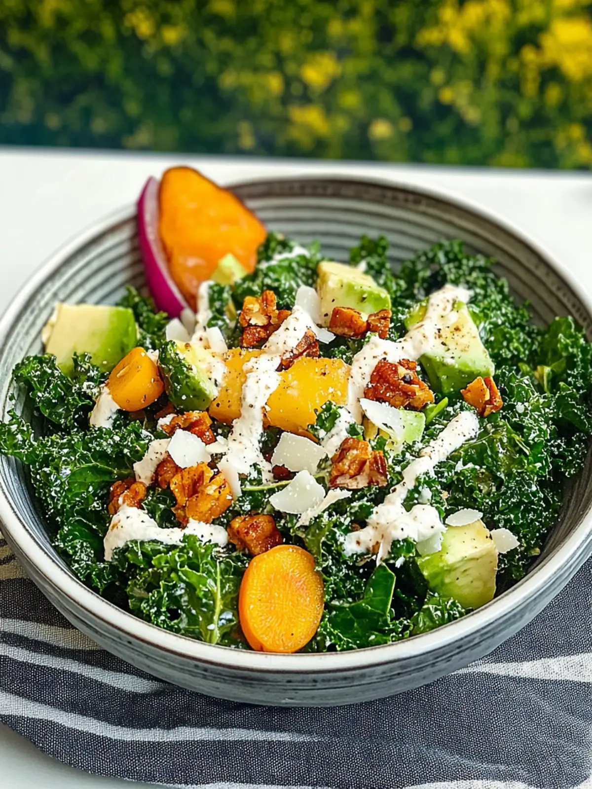 Coconut Ranch Kale Salad You'll Crave Every Day 2 Coconut Ranch Kale Salad