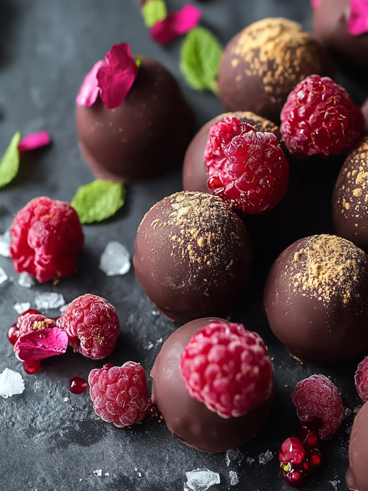 Decadent Dark Chocolate Raspberry Truffles You Can Make Today 2 Dark Chocolate Raspberry Truffles