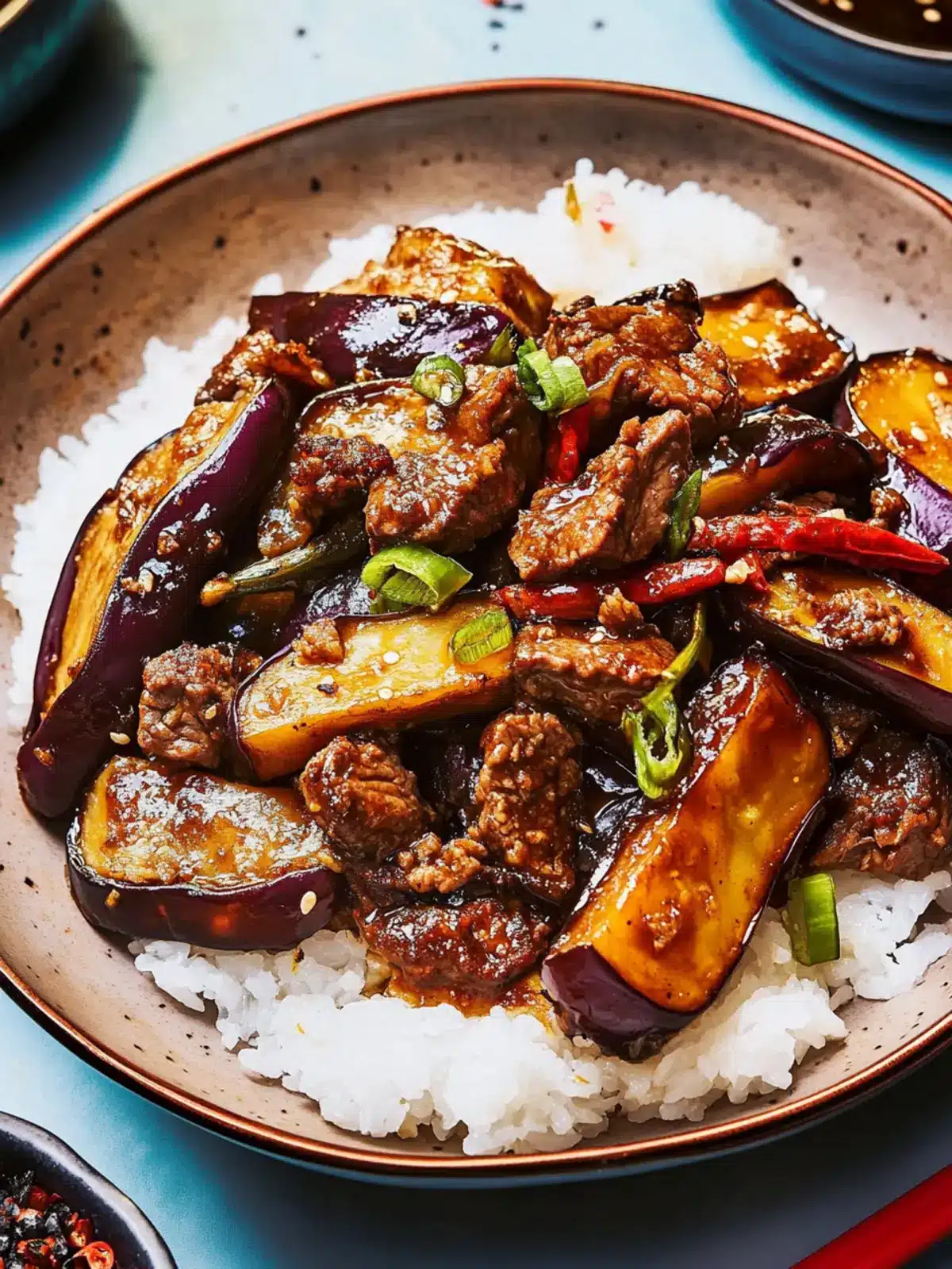 Savory Stir-Fried Gochugaru Eggplant With Beef You'll Love 3 Stir-Fried Gochugaru Eggplant With Beef