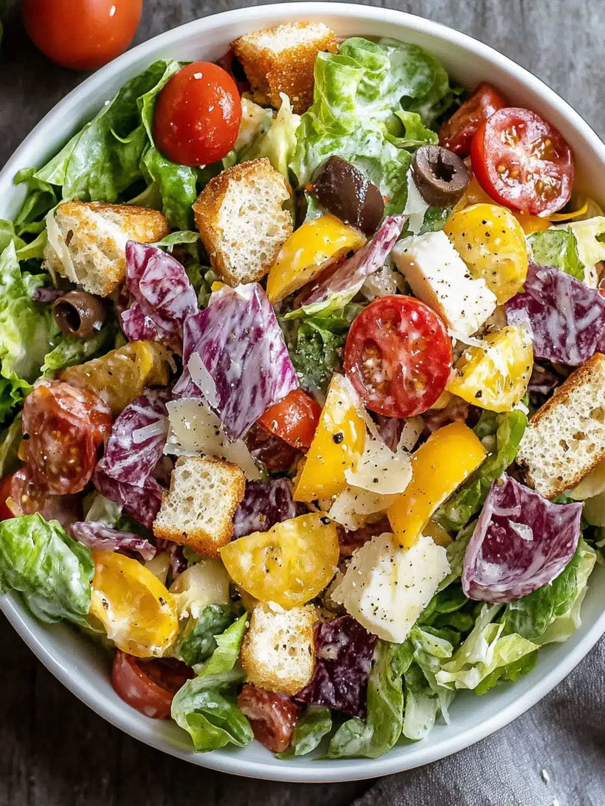 Italian Grinder Salad Recipe - Fresh Deli Flavors at Home 3 Italian Grinder Salad
