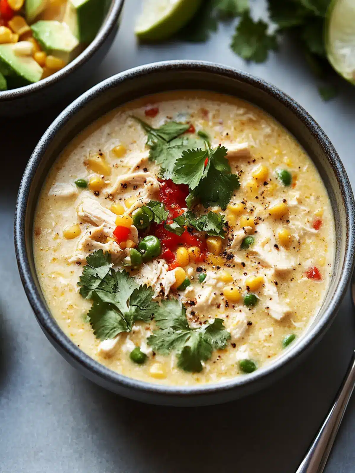 Creamy Keto White Chicken Chili You Can Whip Up Fast 3 Creamy Keto White Chicken Chili