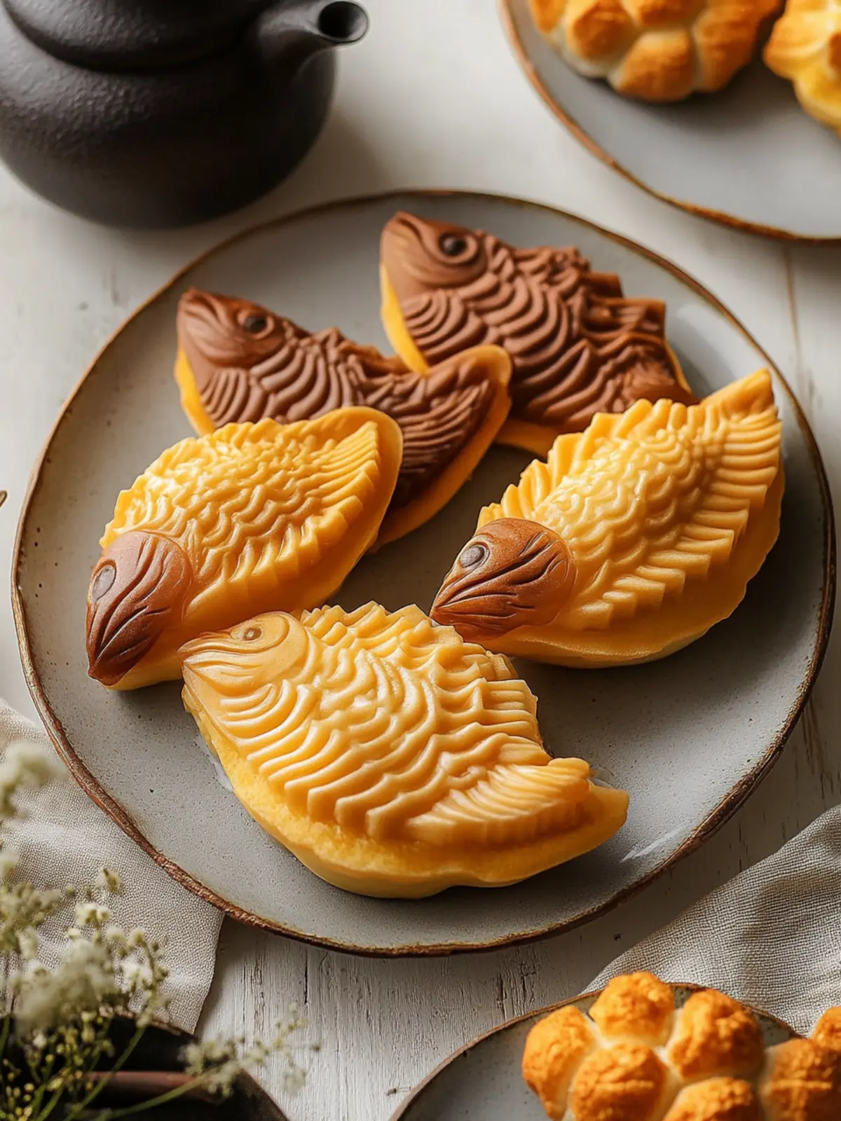 Irresistible Taiyaki: Customize Your Japanese Fish Dessert Delight 4 Taiyaki (Japanese Fish Dessert)