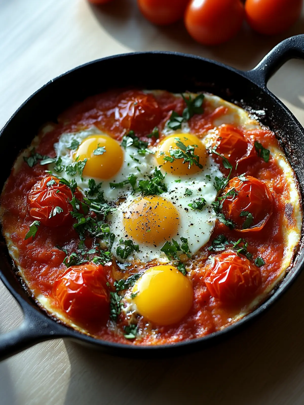 Spicy Tomato & Egg Skillet: A Flavor-Packed Comfort Meal 2 Spicy Tomato & Egg Skillet
