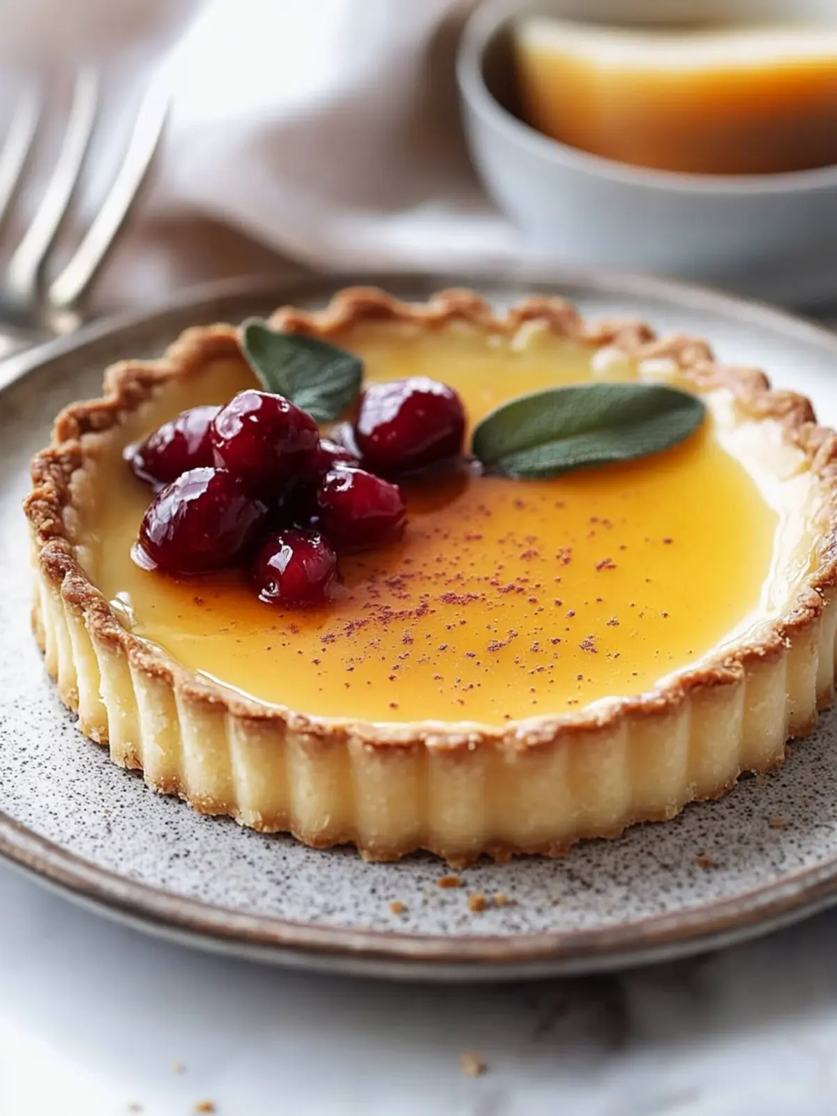 Heavenly Vanilla Bean Flan Tart for Every Celebration 2 Vanilla Bean Flan Tart
