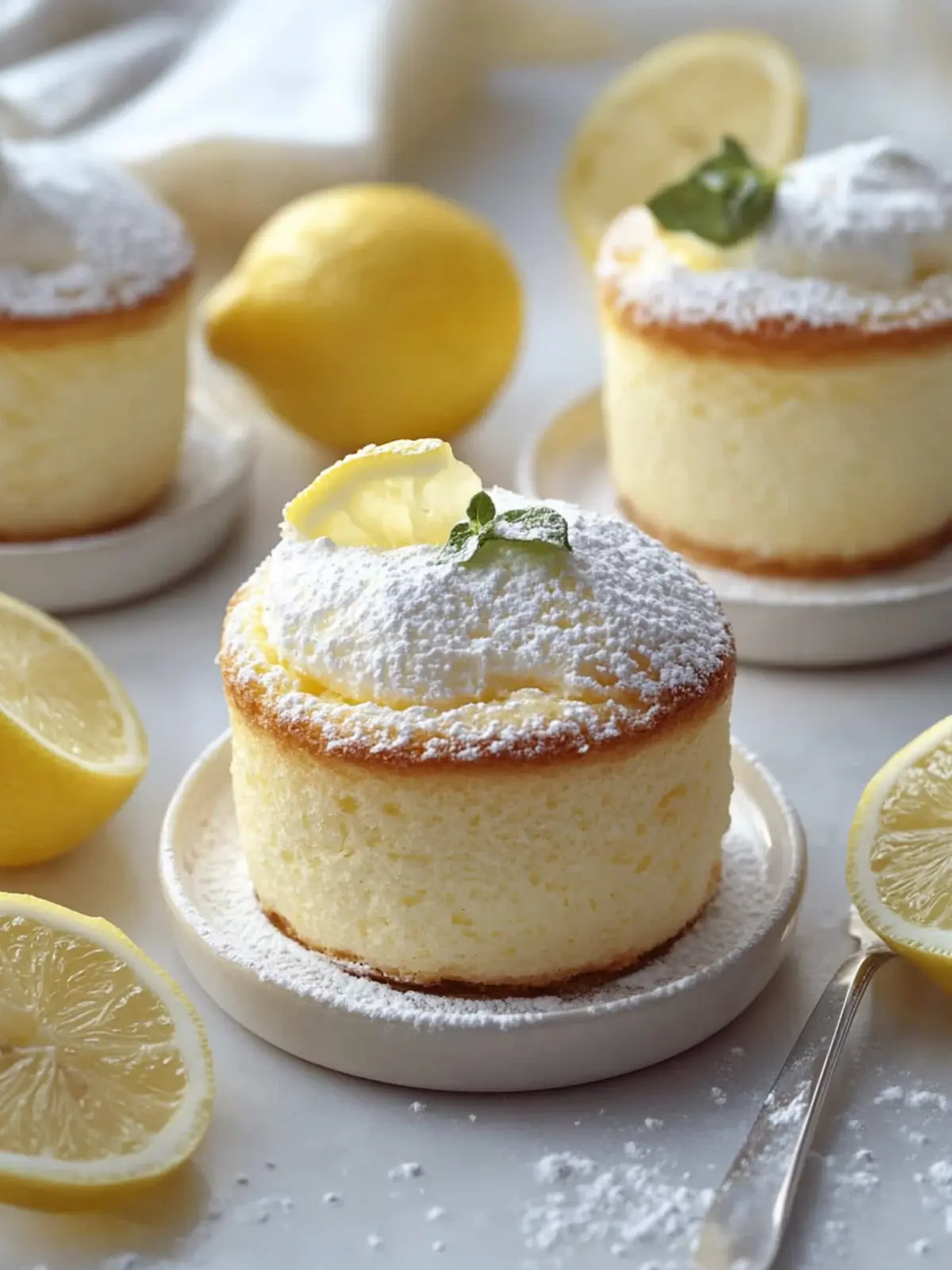 Light & Airy Mini Lemon Soufflés for a Perfect Finale 2 Mini Lemon Soufflés