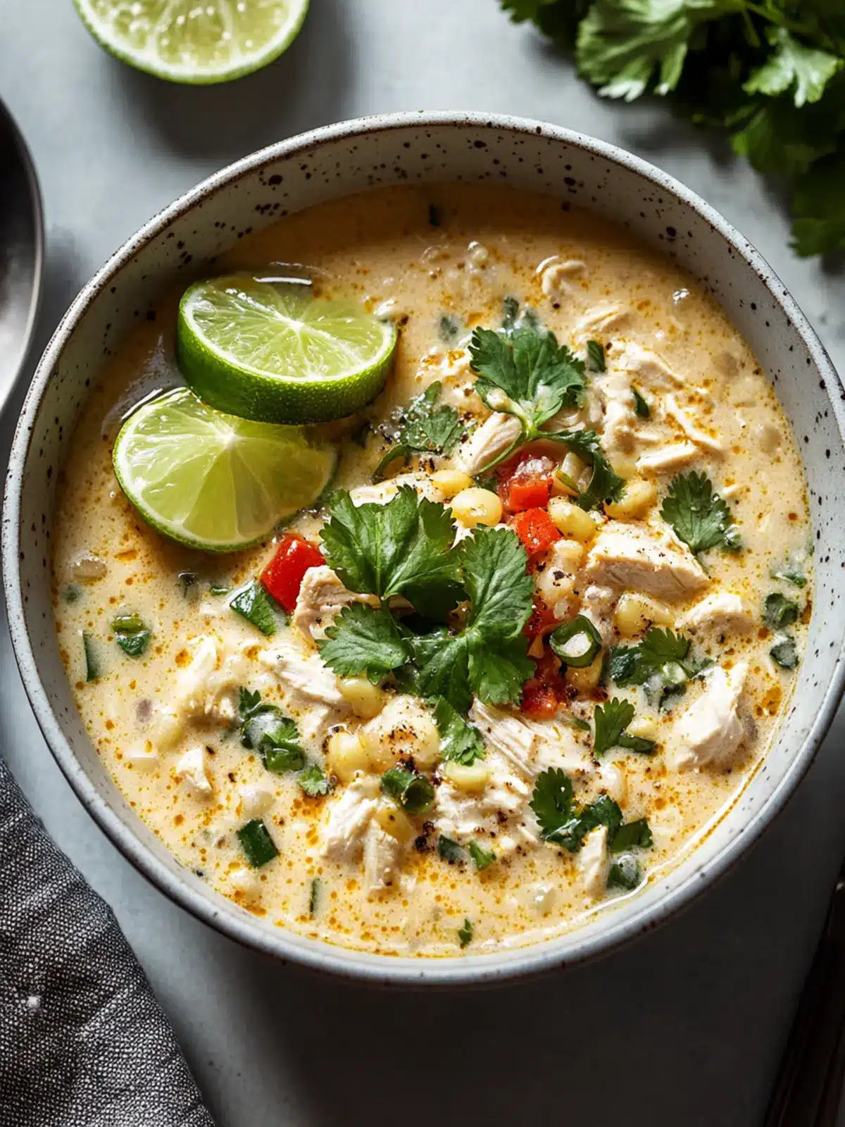 Creamy Keto White Chicken Chili You Can Whip Up Fast 2 Creamy Keto White Chicken Chili