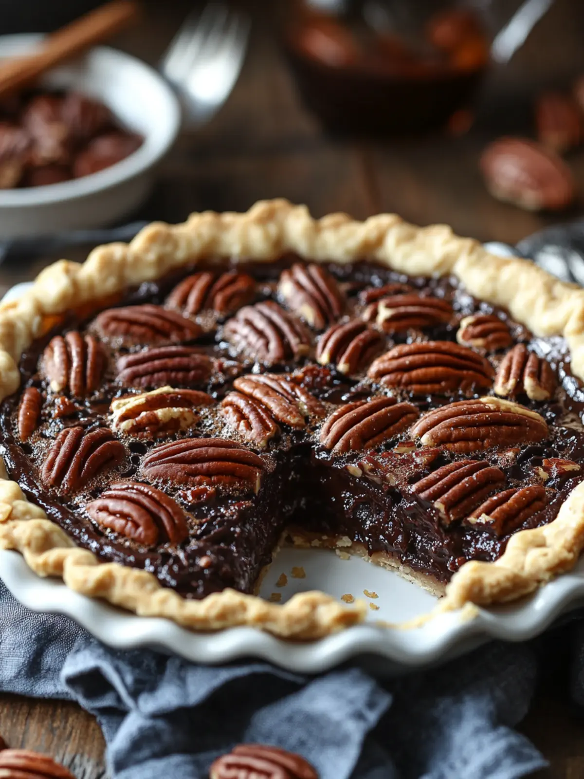 Texas Chocolate Pecan Pie That's Simply Irresistible 4 Texas Chocolate Pecan Pie