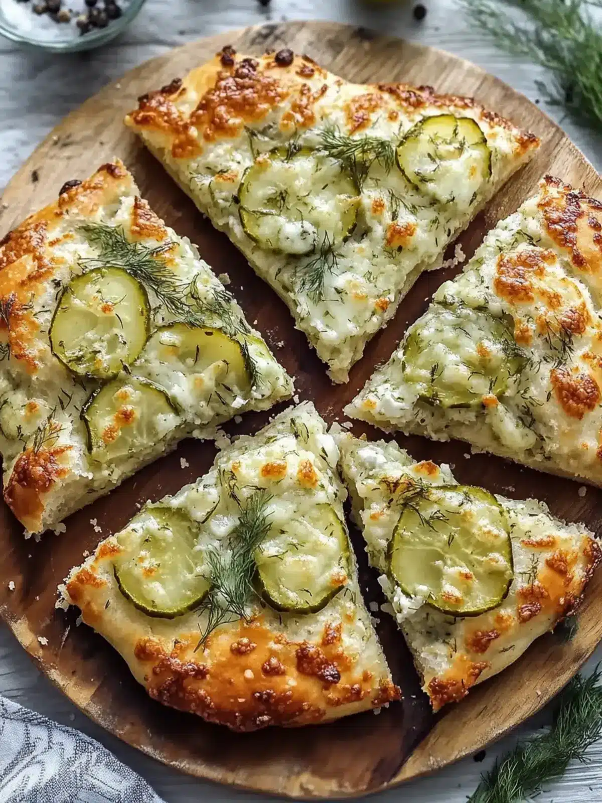 Dill Pickle Focaccia: Your New Favorite Homemade Bread Delight 4 Dill Pickle Focaccia