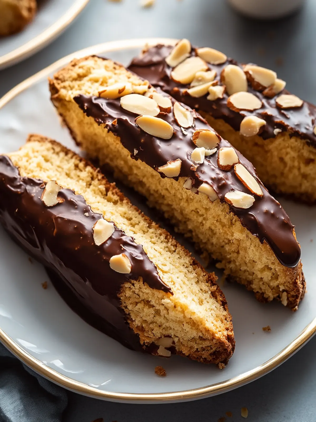 Chocolate-Dipped Almond Biscotti: The Perfect Coffee Pairing 2 Chocolate-Dipped Almond Biscotti