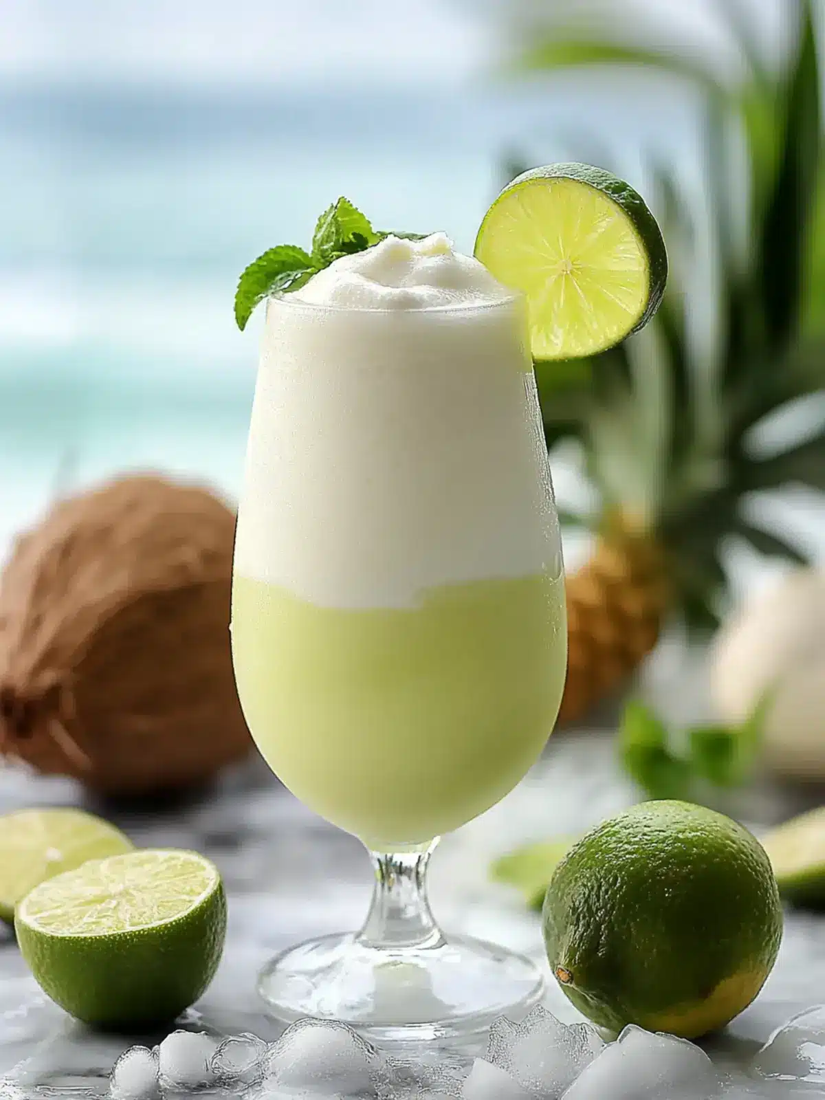 Zesty Key Lime Colada for a Tropical Taste Escape 4 Key Lime Colada