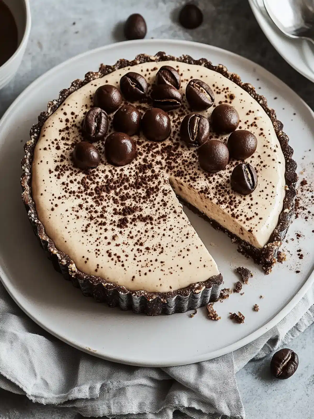 Irresistible Espresso Mascarpone Tart for Coffee Lovers 3 Espresso Mascarpone Tart