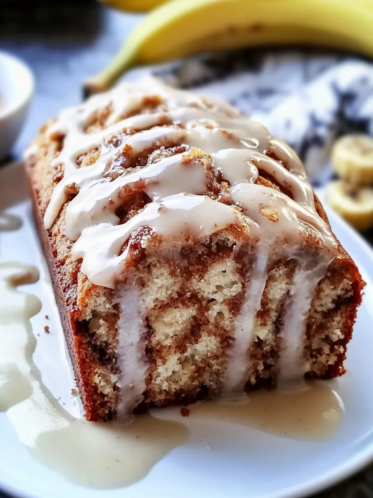 Cinnamon Roll Banana Bread That Will Make Your Mornings Shine 2 Cinnamon Roll Banana Bread