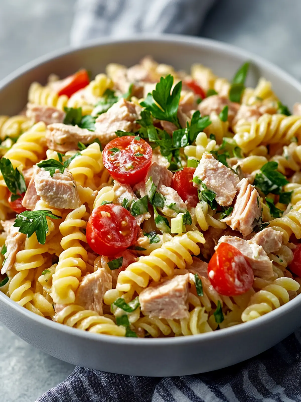 Quick & Easy Tuna Pasta Salad for Delicious Lunches 2 Easy Tuna Pasta Salad