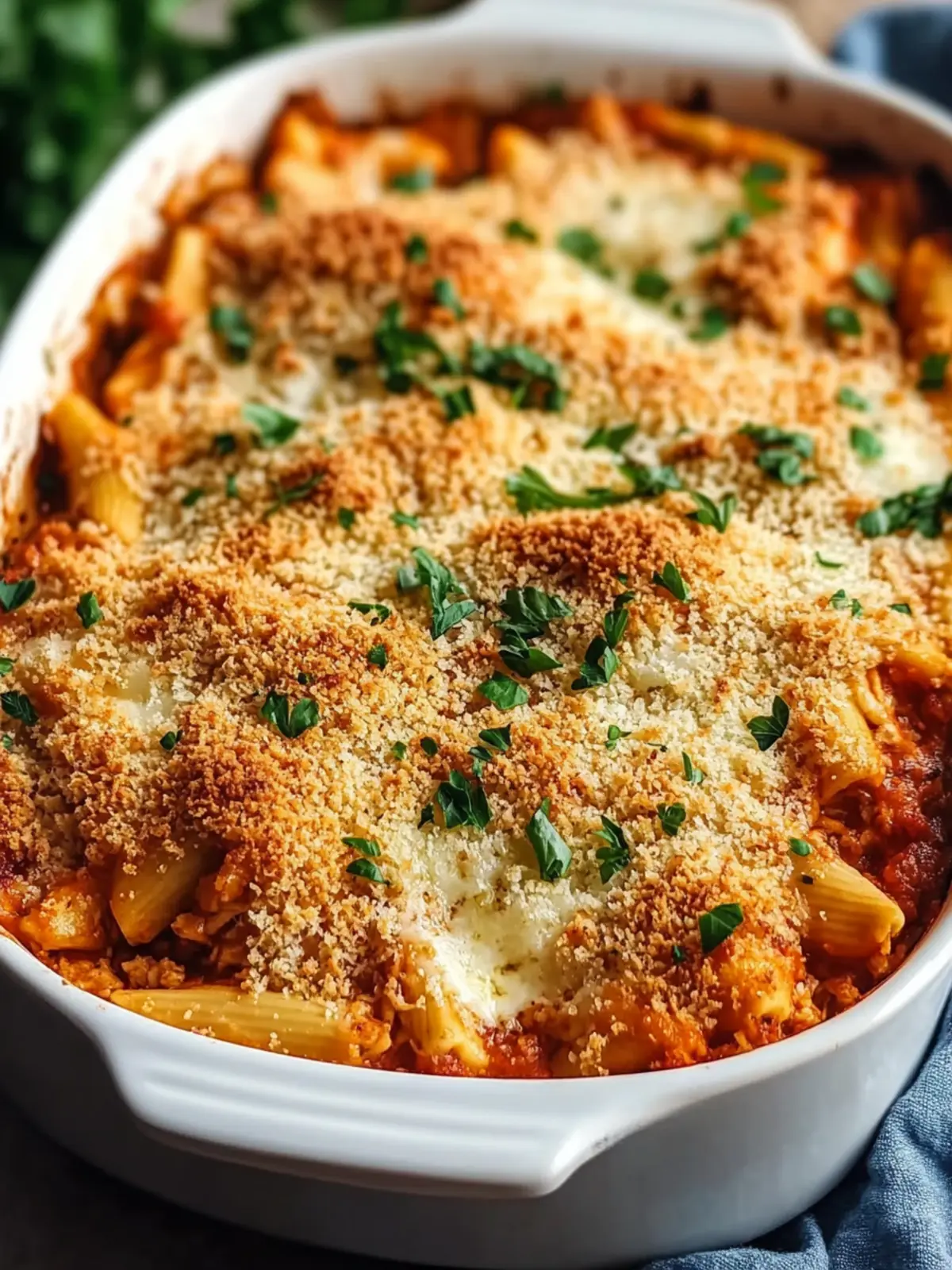 High Protein Chicken Parmesan Casserole Your New Family Favorite 2 High Protein Chicken Parmesan Casserole
