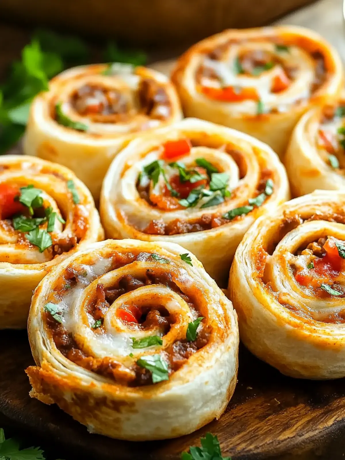 Easy Taco Pinwheel Appetizer: Quick, Tasty Crowd-Pleaser 2 Easy Taco Pinwheel Appetizer