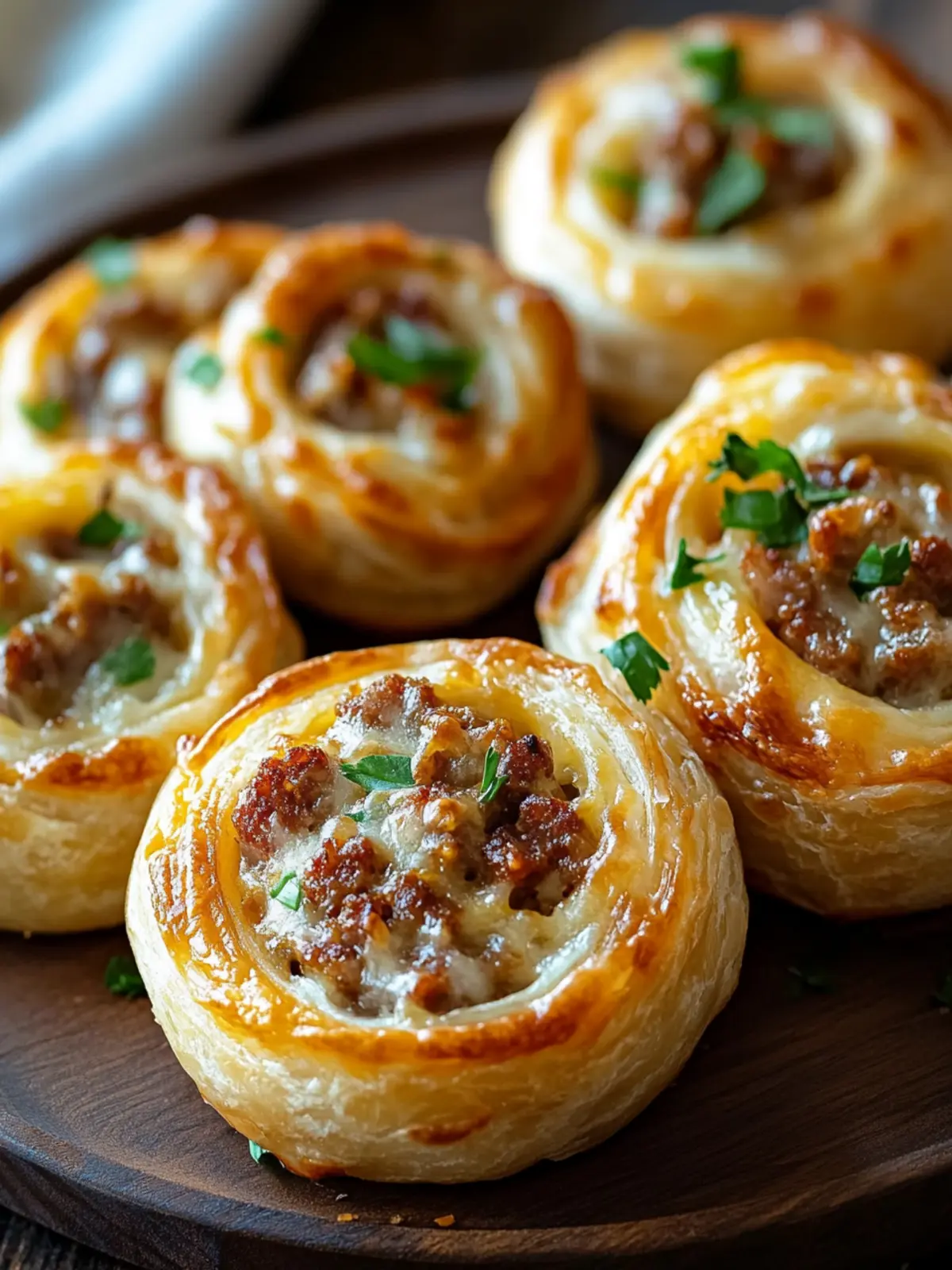 Cheesy Sausage Pinwheels You Can't Resist in Under 30 Minutes 4 Cheesy Sausage Pinwheels