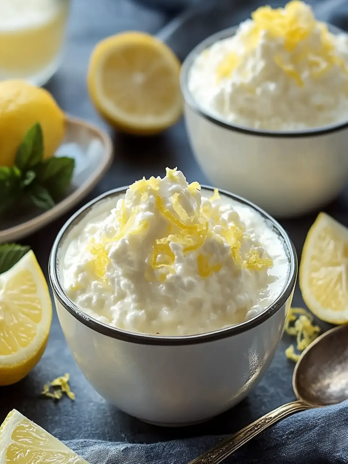 Lemon Cottage Cheese Pudding: A Zesty, Guilt-Free Delight 3 Lemon Cottage Cheese Pudding