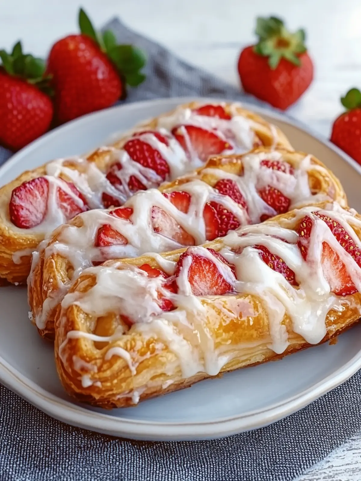 Dreamy Quick & Easy Strawberry Danish in Just 30 Minutes 3 Quick & Easy Strawberry Danish