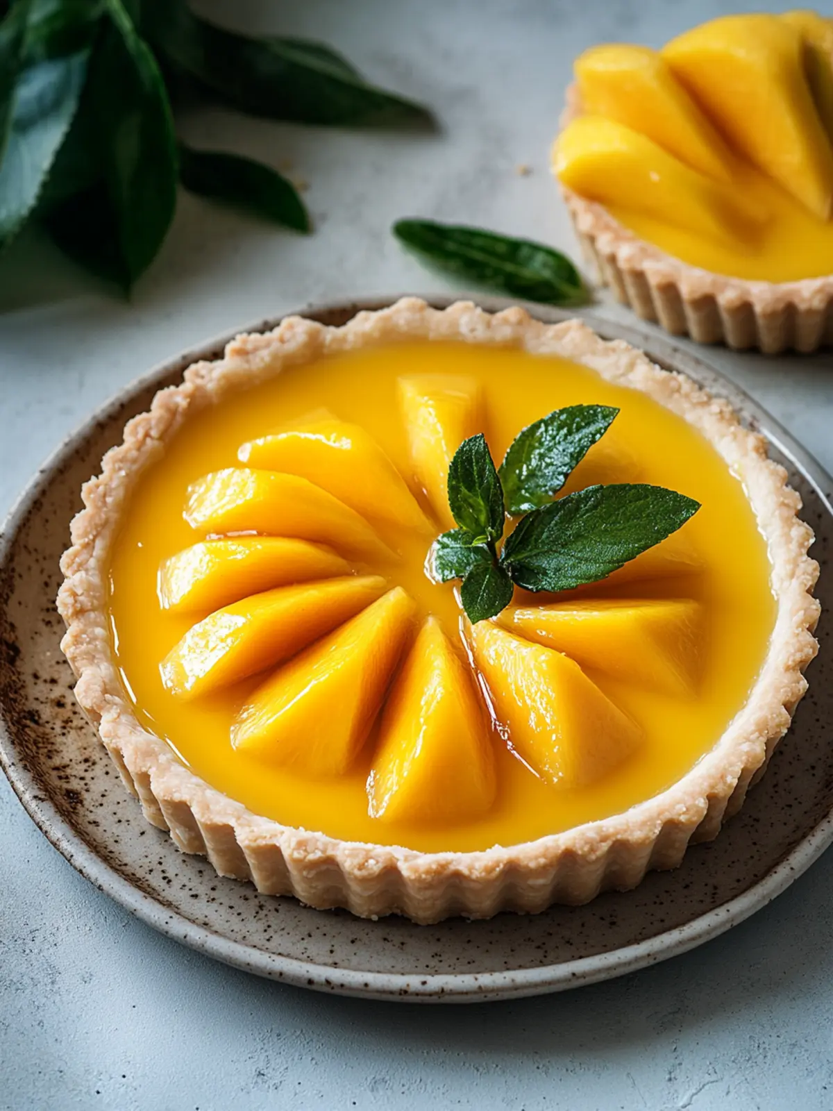 Mango Vanilla Mirror Tart: Elevate Your Dessert Game Today 2 Mango Vanilla Mirror Tart