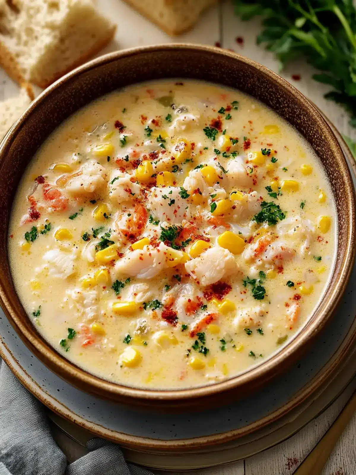 Delicious Crab Corn Chowder for Ultimate Comfort Food Bliss 4 Crab Corn Chowder