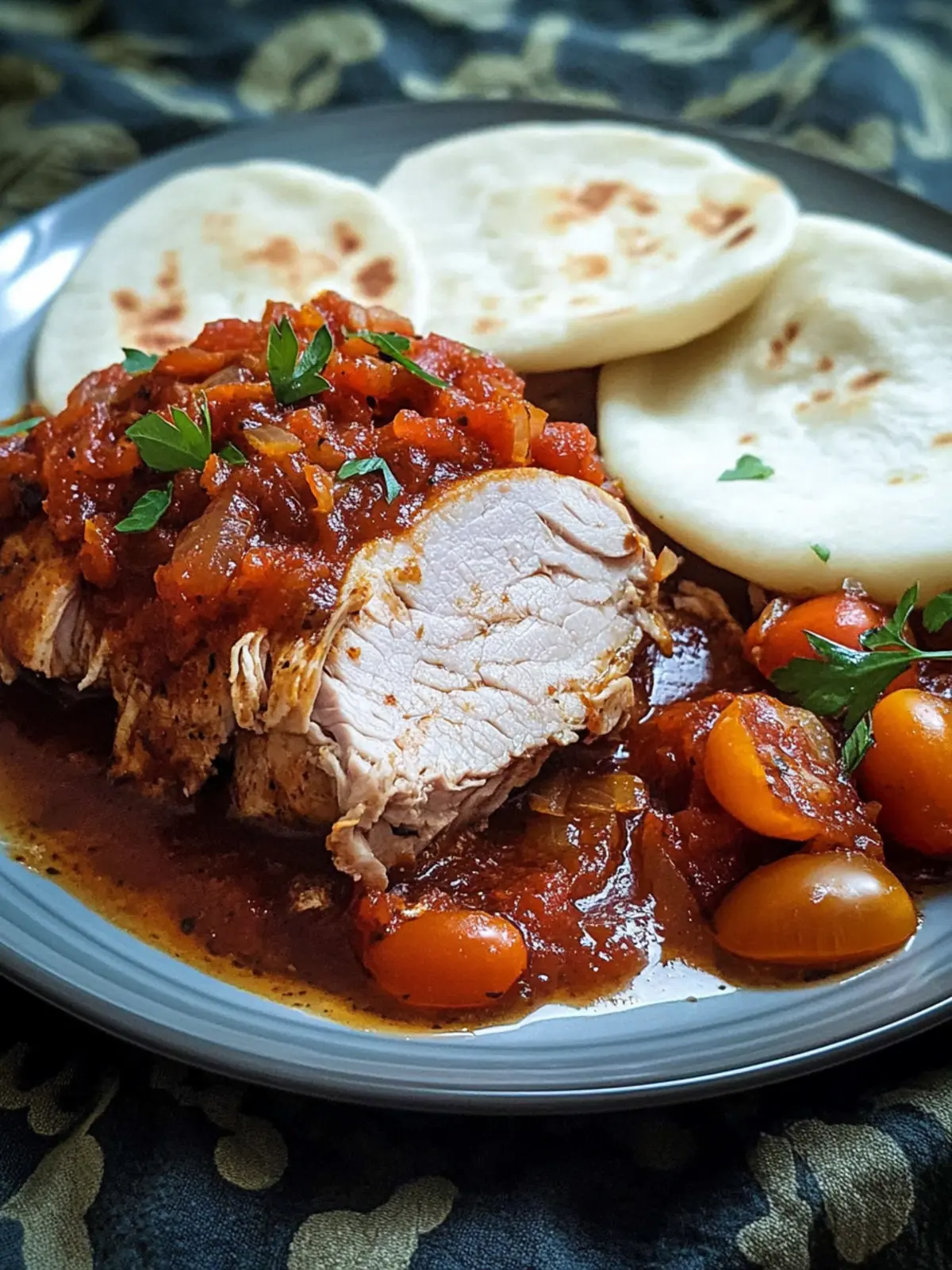 Pork Loin in Tomato Sauce: A Family-Friendly Comfort Dish 2 Pork Loin in Tomato Sauce