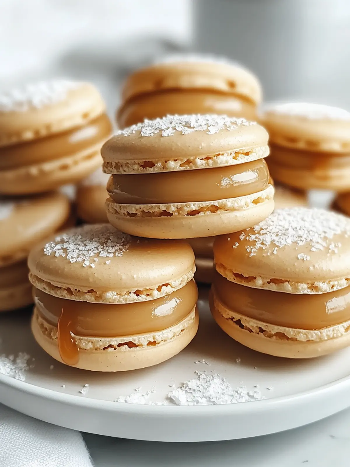 Irresistible Salted Caramel Macarons: Your New Favorite Treat 4 Salted Caramel Macarons