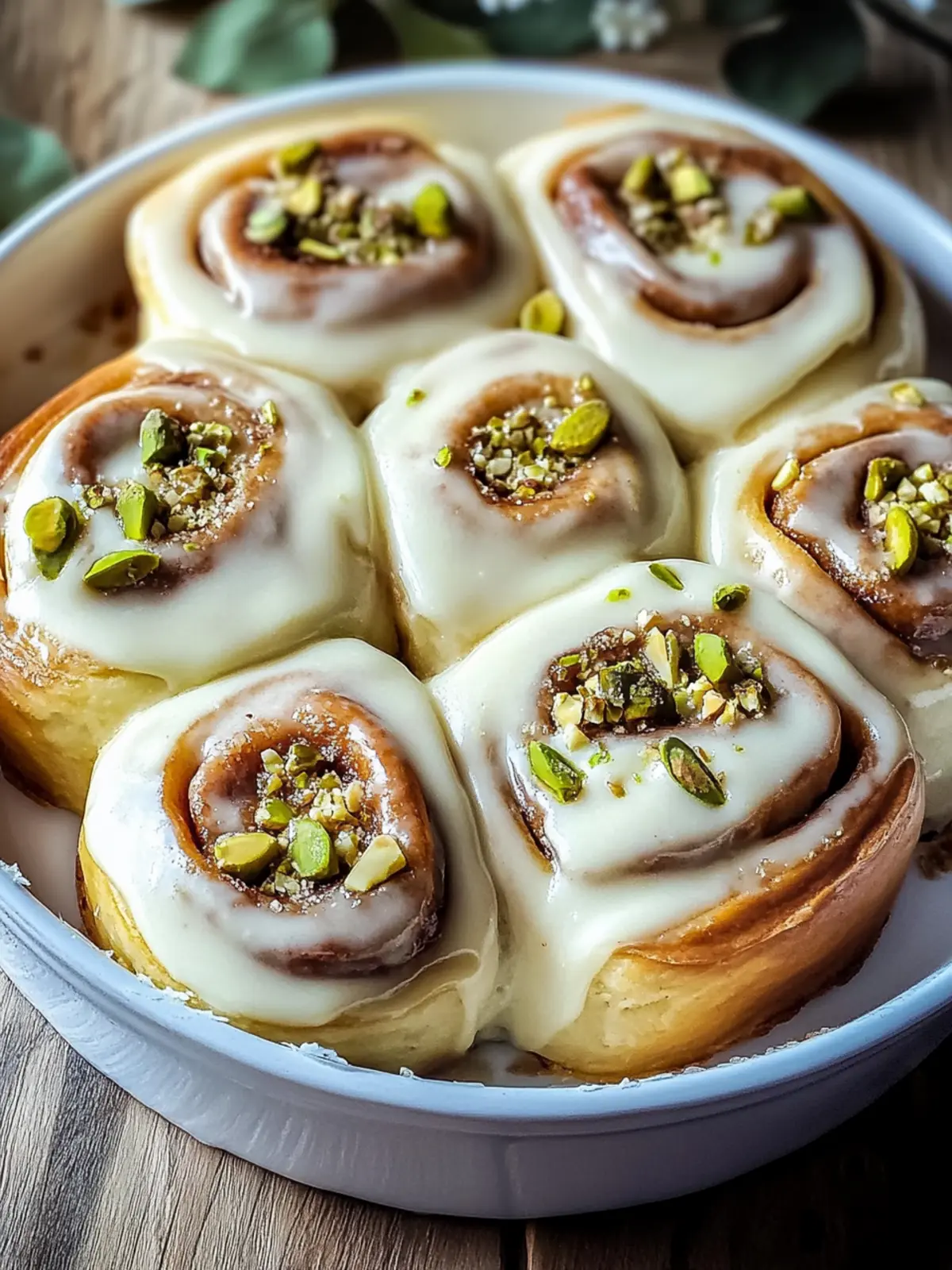 Irresistible Pistachio Cream Cinnamon Rolls for Cozy Mornings 2 Pistachio Cream Cinnamon Rolls