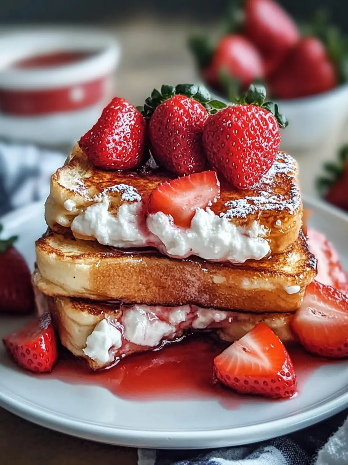 Heavenly Strawberry Cream Cheese French Toast to Savor 4 Strawberry Cream Cheese French Toast