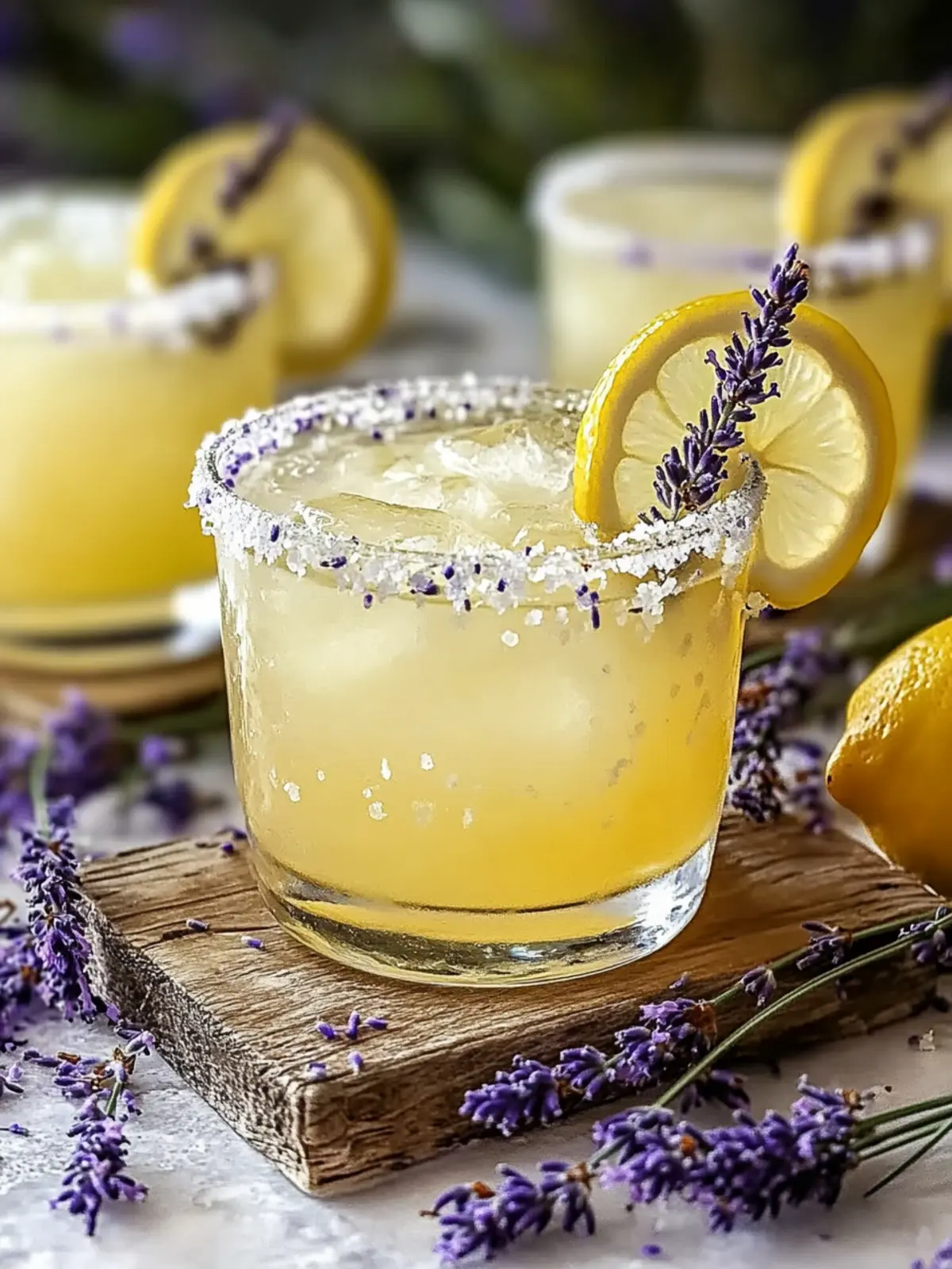 Delightful Lemon Lavender Margaritas for a Refreshing Twist 4 Lemon Lavender Margaritas