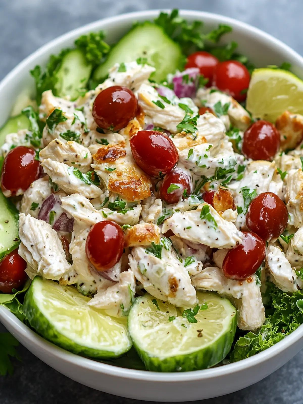 Refreshing Greek Yogurt Chicken Salad No Mayo in Just 10 Minutes 2 Greek Yogurt Chicken Salad (No Mayo)