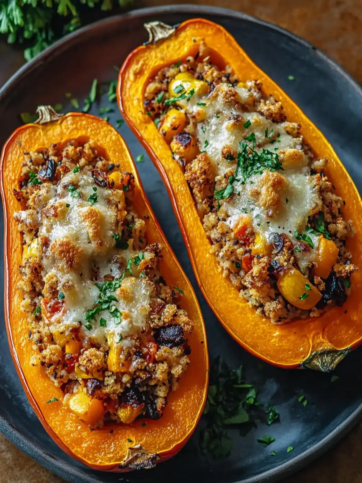 Nutritious Stuffed Butternut Squash for Cozy Nights 2 Stuffed Butternut Squash