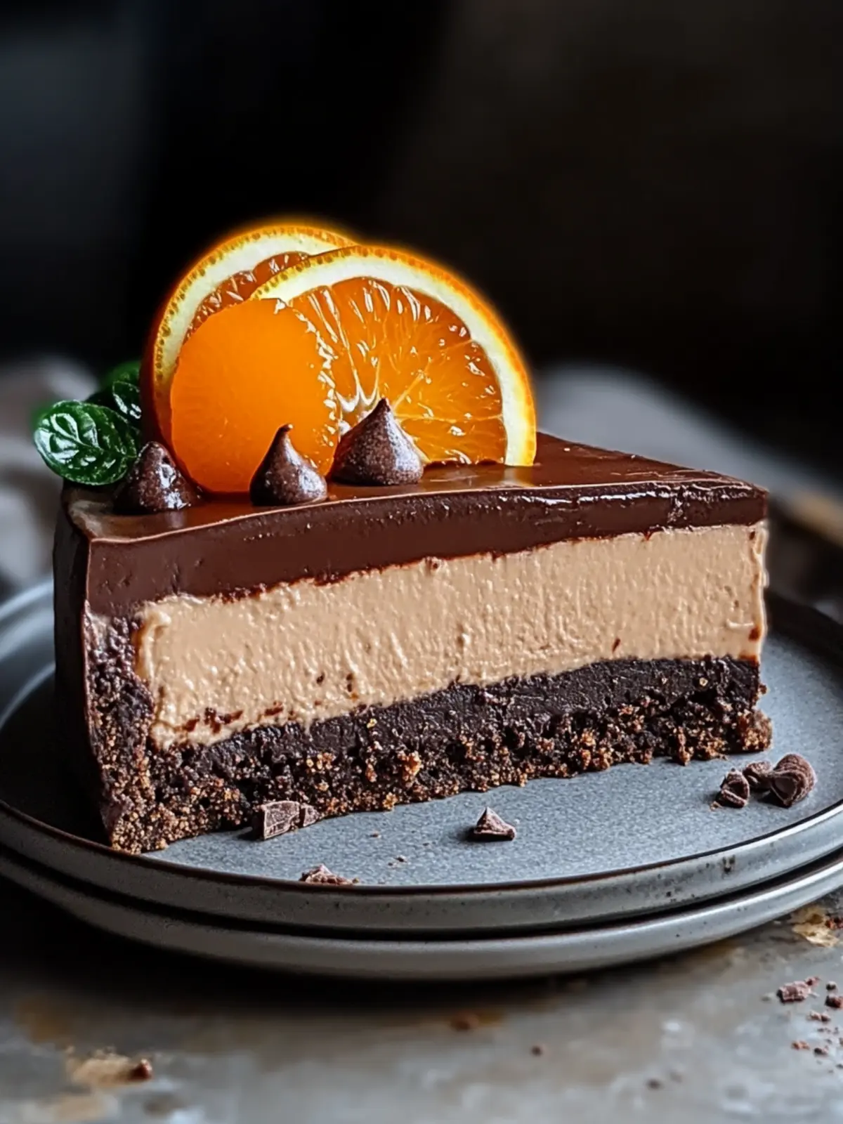 Decadent Chocolate Orange Cheesecake That Melts in Your Mouth 2 Decadent Chocolate Orange Cheesecake