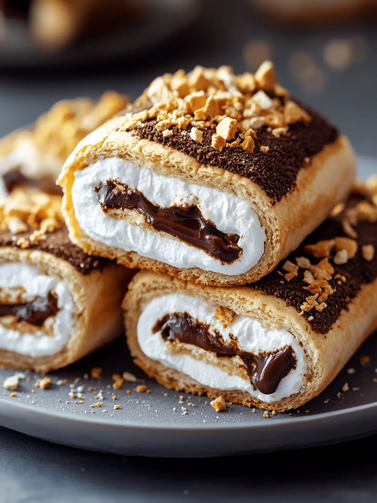 S mores Roll-Ups: The Ultimate Quick Dessert for Any Occasion 4 S mores Roll-Ups