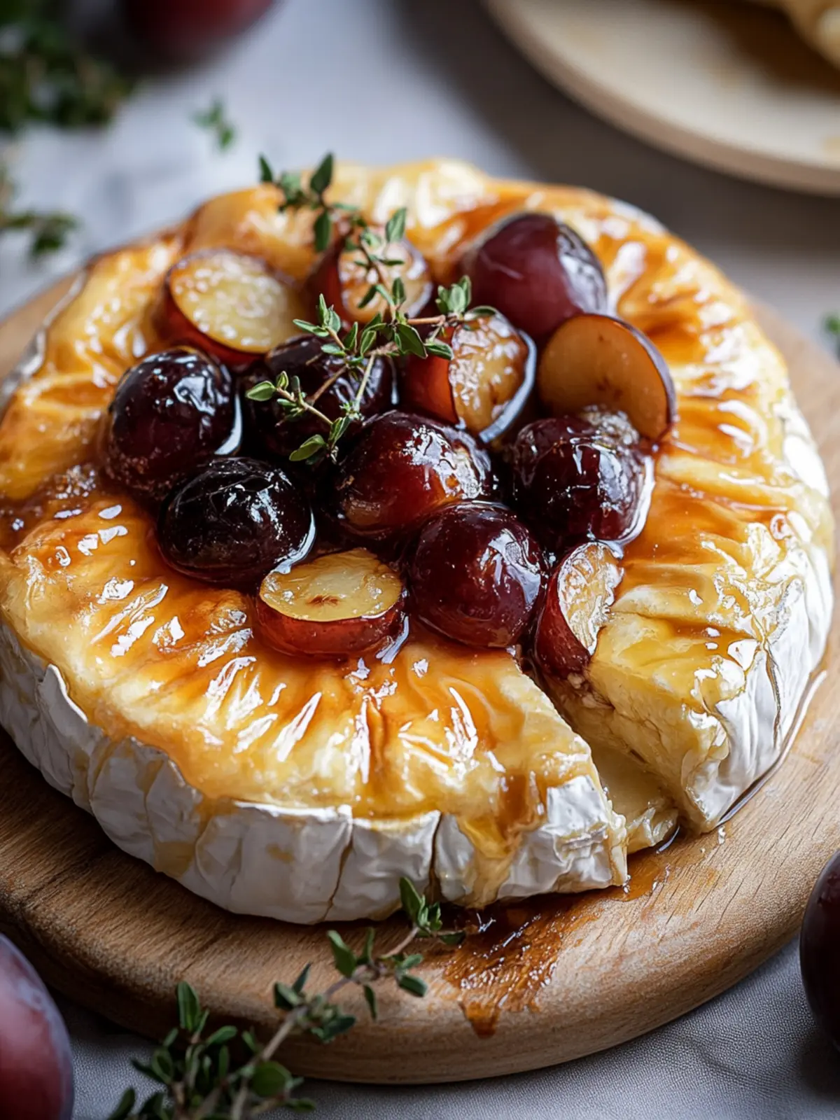 Irresistible Plum Baked Brie: An Easy Flaky Delight 2 Plum Baked Brie