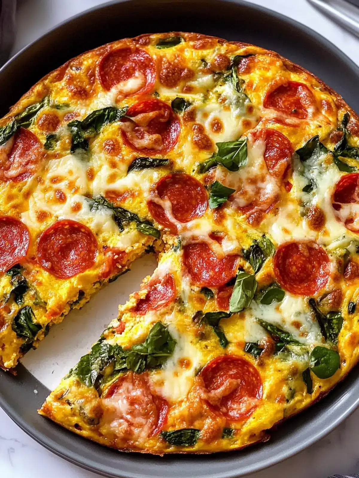 Easy Pizza Frittata: A Fun Way to Revamp Breakfast Bliss 2 Pizza Frittata