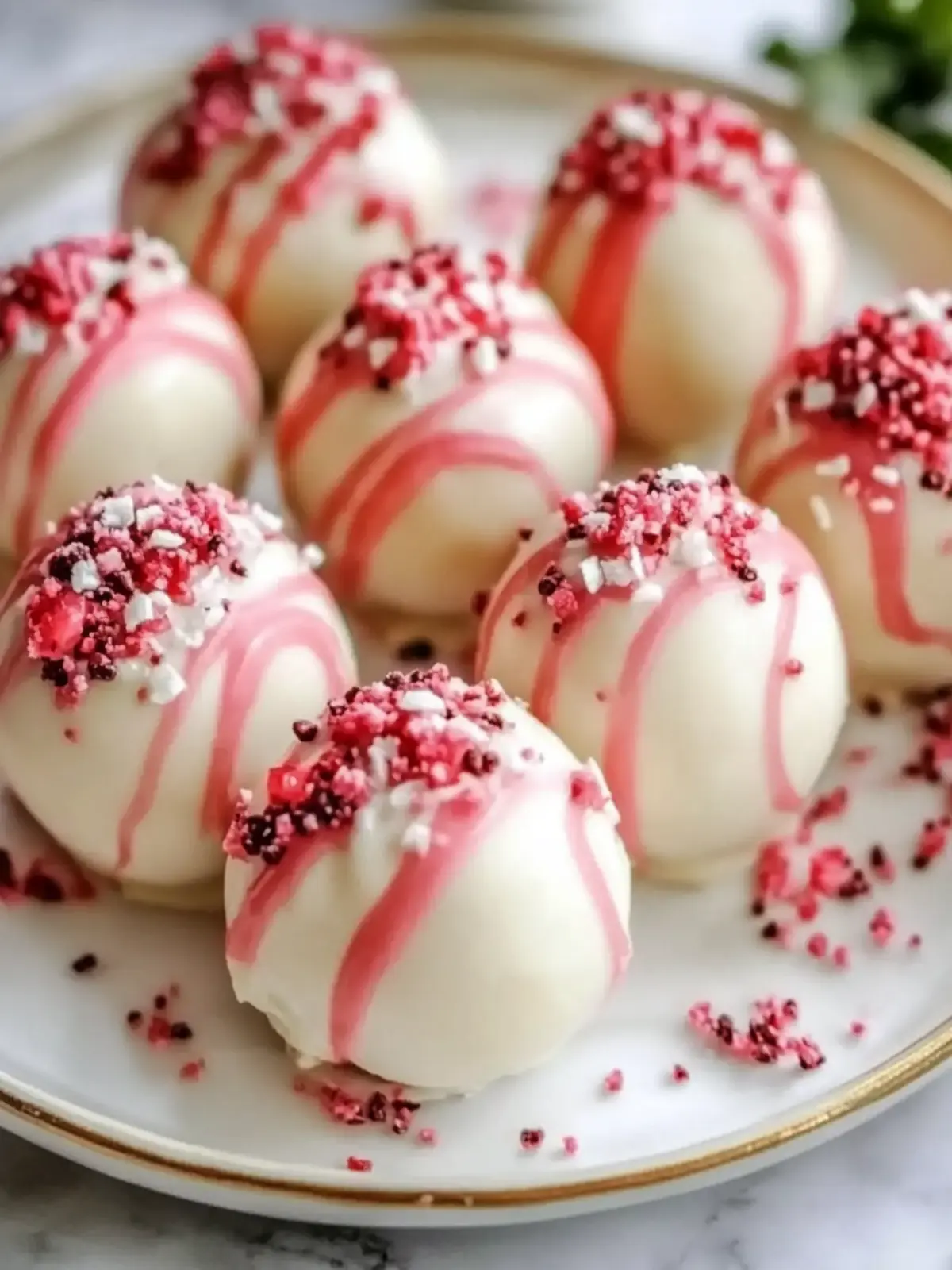 Strawberry Cheesecake Truffle Balls for Effortless Indulgence 3 Strawberry Cheesecake Truffle Balls
