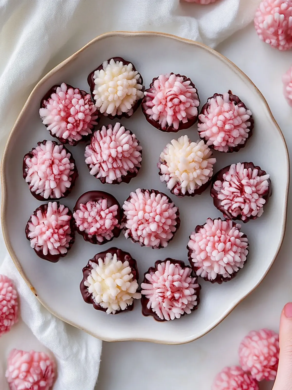 Decadent Chocolate Pom Poms: The 5-Minute Delight You ll Love 3 Chocolate Pom Poms