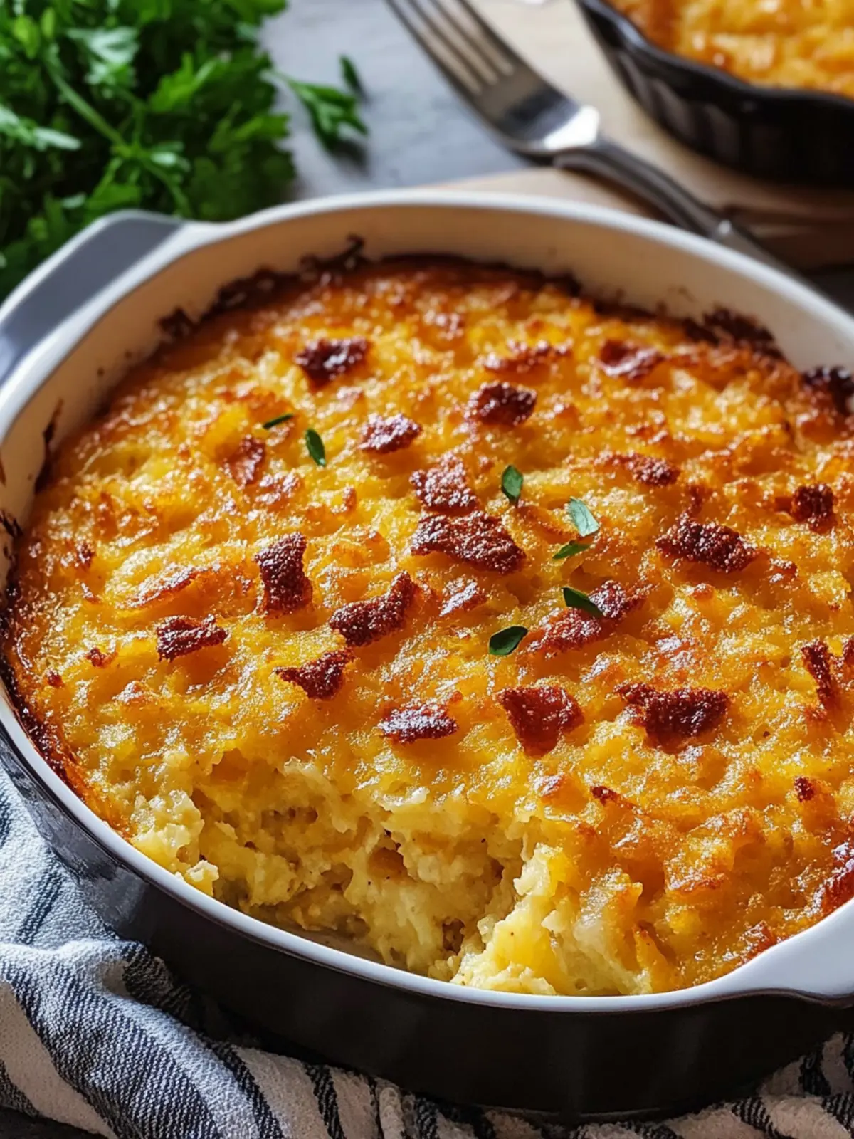 Irresistible Copycat Cracker Barrel Hash Brown Casserole Recipe 3 Copycat Cracker Barrel Hash Brown Casserole