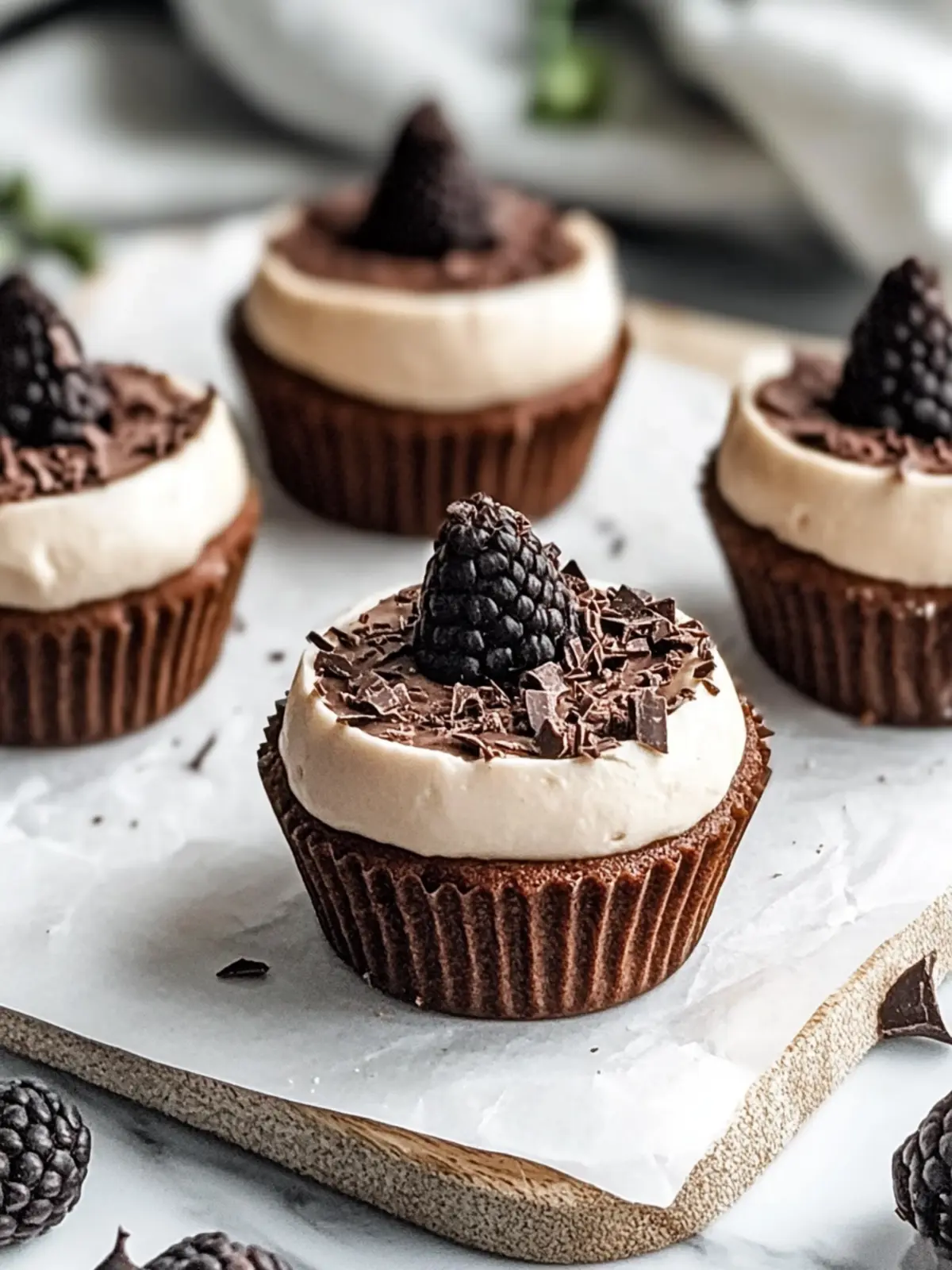 Decadent Mini Chocolate Cheesecake Bites You Can't Resist 2 Decadent Mini Chocolate Cheesecake Bites