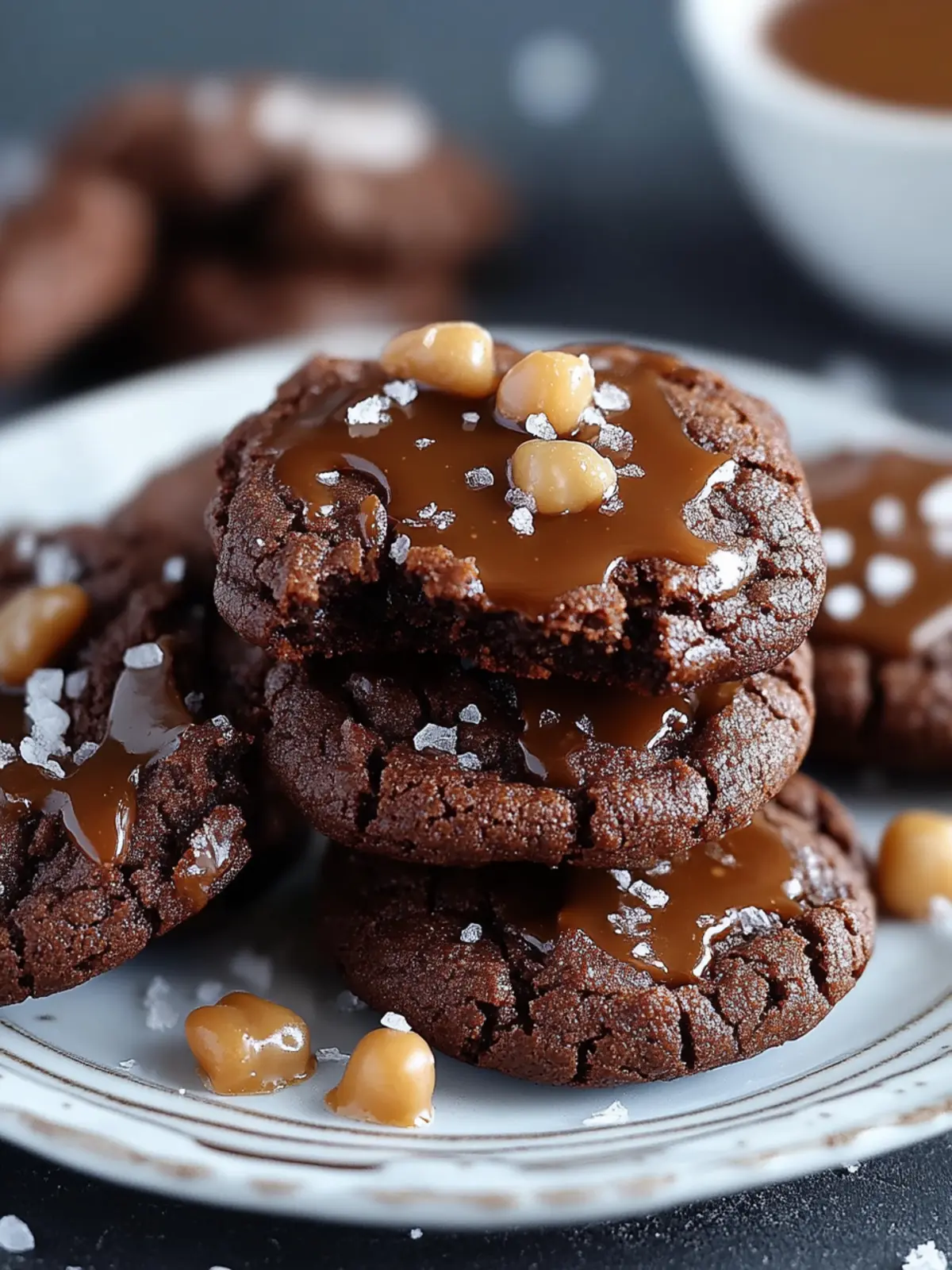 Salted Caramel Chocolate Cookies That Will Wow Your Taste Buds 4 Salted Caramel Chocolate Cookies