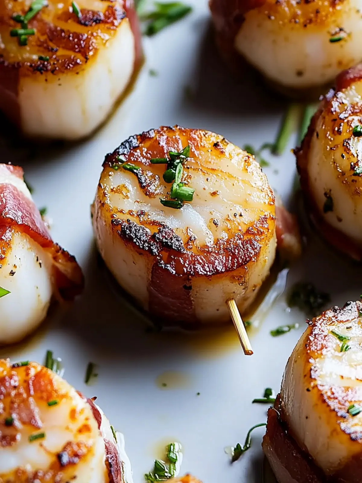 Bacon-Wrapped Scallops: Your 5-Ingredient Dinner Showstopper 4 Bacon-Wrapped Scallops