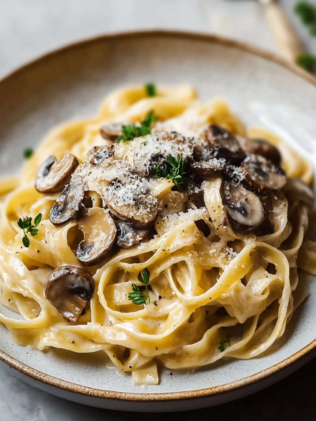 Decadent Truffle Mushroom Tagliatelle in Just 25 Minutes 2 Truffle Mushroom Tagliatelle