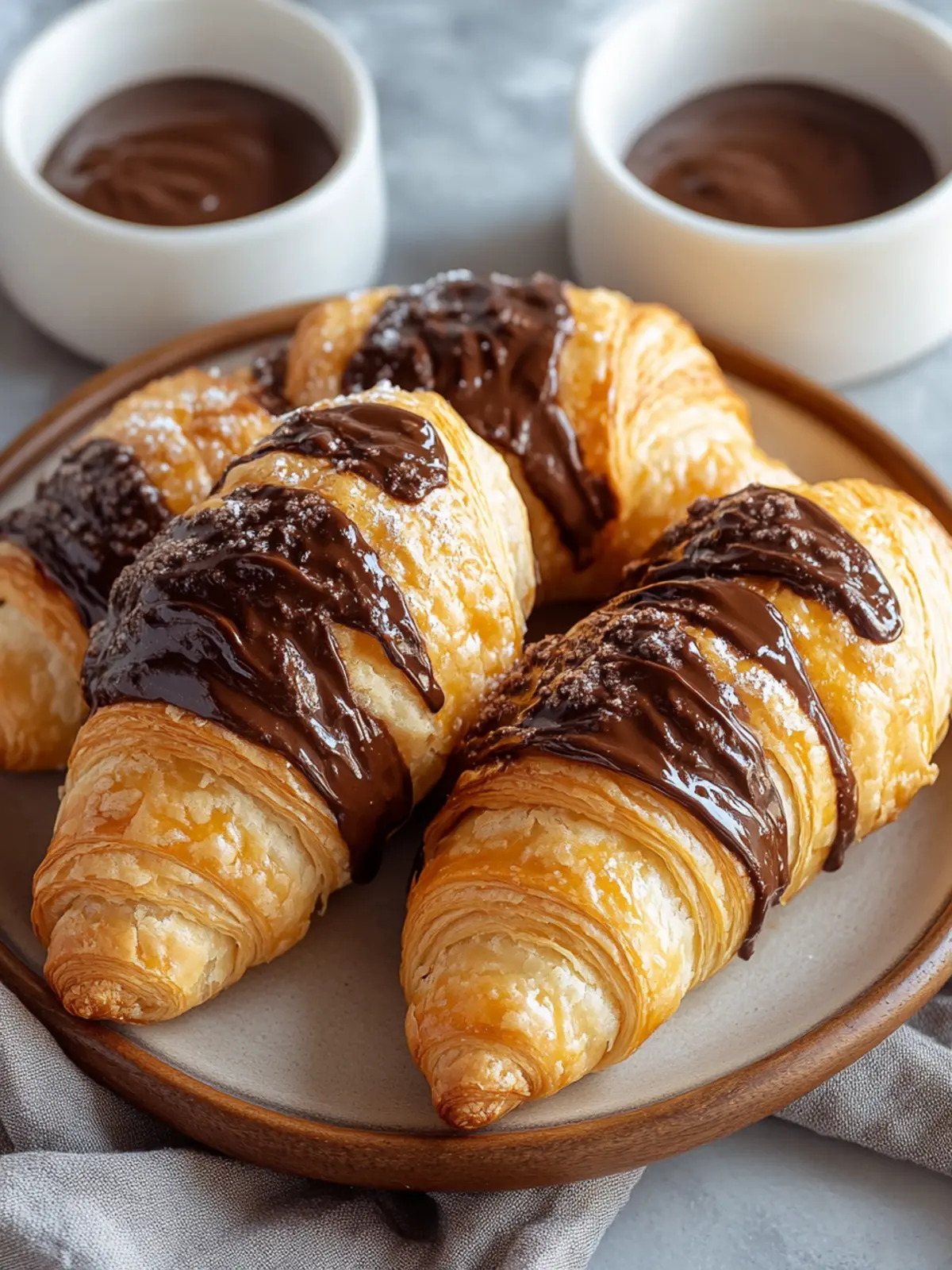Brownie Batter Croissants: Your New Favorite Chocolate Treat 2 Brownie Batter Croissants