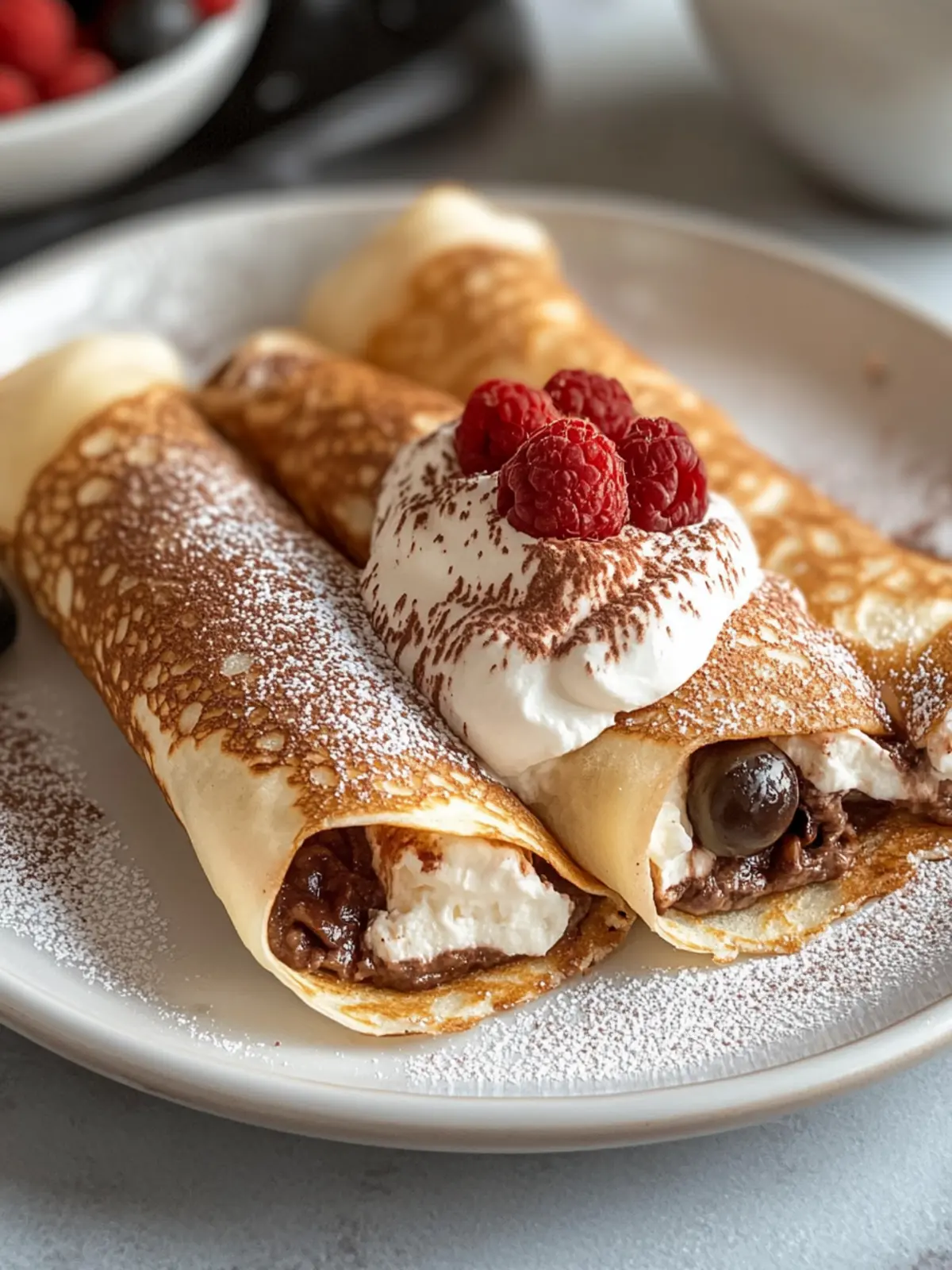 Tiramisu Stuffed Crêpes: Elevate Your Dessert Game Today 3 Tiramisu Stuffed Crêpes